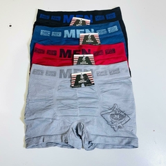 BX66293-113-MEN amorarma boxer hombre microfibra liso estampa lateral martillo ! Cantidad minima de compra 12 - comprar online