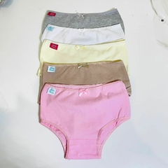 DLJ917-Bombacha Juvenil Frente Estampado. | Cantidad mínima de compra 12 - tienda online