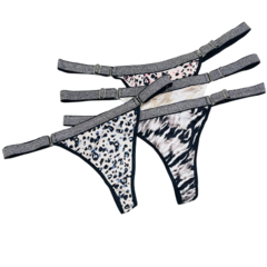 LO26168-LESS REGULABLE ELAST 20, ANIMAL PRINT | Cantidad mínima de compra 12