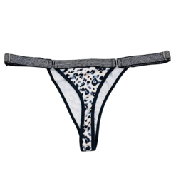 LO26168-LESS REGULABLE ELAST 20, ANIMAL PRINT | Cantidad mínima de compra 12 - lenceriamarina