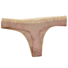 BO925-LESS DE ALGODON CON ENCAJE DECORATIVO DE SELE LISAS | Cantidad minima de compra 12 - lenceriamarina