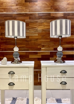 Mesa de Luz Country - Blanca - Lamp House