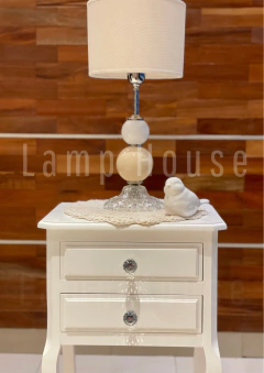 Mesa de Luz Provenzal - Blanca - tienda online
