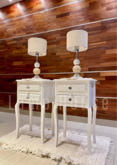 Mesa de Luz Provenzal - Blanca - comprar online