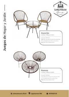 MUEBLES ACORDONADOS • CATÁLOGO CARACTERÍSTICAS en internet