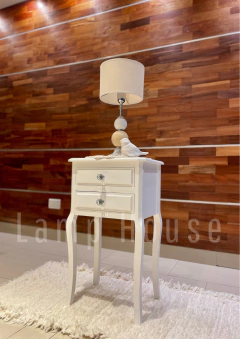 Mesa de Luz Provenzal - Blanca