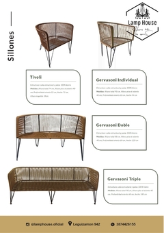 MUEBLES ACORDONADOS • CATÁLOGO CARACTERÍSTICAS - Lamp House
