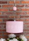 Lámpara Colgante Aurora - Rosa/Cristal - comprar online