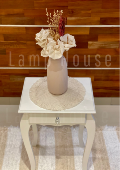 Mesa de Luz Reina Ana Grande - Blanca - tienda online