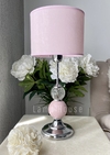 Lámpara Aurora - Rosa/Cristal