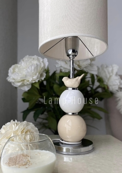 Lámpara Gaia Gorrión - Beige + Blanco en internet