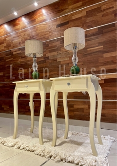 Mesa de Luz Reina Ana Grande - Beige - Lamp House