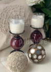 Candelabro Diwali - Bordo - comprar online