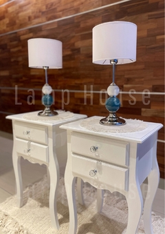 Mesa de Luz Reina Ana XL - Blanco