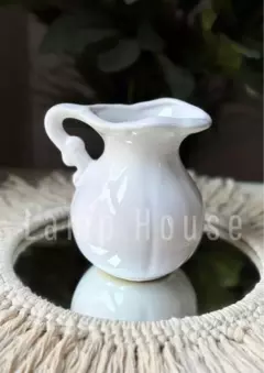 Jarra Alicia - Cerámica Blanca - Lamp House