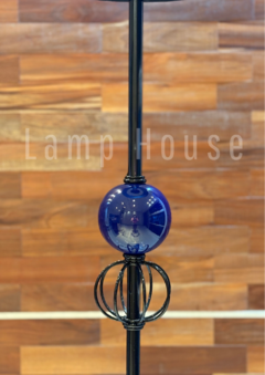 Lámpara de Pie Aura - Azul/Negro - Lamp House