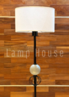 Lámpara de Pie Aura - Gris/Negro - comprar online