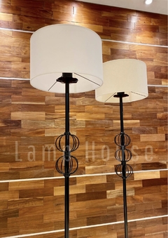 Lámpara Alámbrica - Negra 2 Bochas - Lamp House