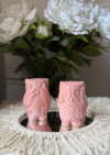 Búho de Cerámica - Rosa Nude - comprar online