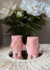 Búho de Cerámica - Rosa Nude - comprar online