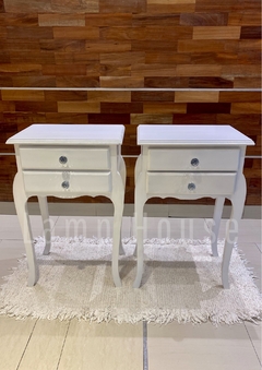 Mesa de Luz Reina Ana Grande - Blanca - tienda online