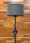 Lámpara de Pie Aura - Azul/Negro - comprar online