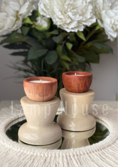 Candelabro Nórdico Cerámica - Granito - comprar online