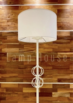 Lámpara Alámbrica - Blanca 2 Bochas - Lamp House