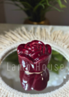 Rosa de Cerámica - Bordo - comprar online