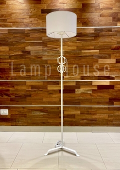 Lámpara Alámbrica - Blanca 2 Bochas - tienda online