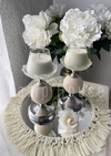 Candelabro Grayas - Beige