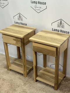 Mesa de Luz Petiribi - 1 cajón + estante - Lamp House