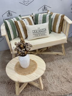 Sillon Doble Gervasoni - Madera de Pino - Lamp House