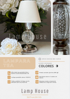 LÁMPARAS DE MESA • CATÁLOGO CARACTERÍSTICAS - Lamp House