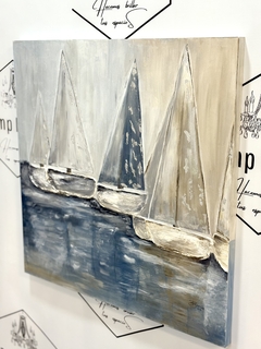 Cuadro barcos con relieve - Lamp House