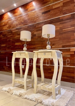 Mesa de Luz Vintage • 1 Cajón - Lamp House
