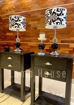 Mesa de Luz Country - Black - Lamp House