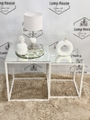 Mesa Nido Espejada Dúo • Cuadrada Blanca - comprar online
