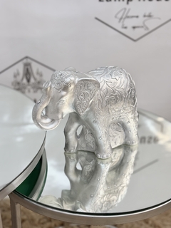 Mesa Nido Espejada Dúo • Redonda Plata