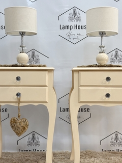 Mesa de Luz Reina Ana Grande - Beige - comprar online