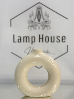Dúo Florero Aro - Beige - Lamp House