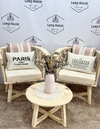 Juego de Sillones Garvasoni - Madera de Pino - comprar online