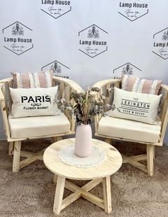 Juego de Sillones Garvasoni - Madera de Pino - comprar online