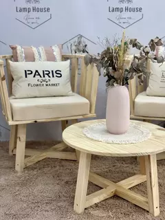 Juego de Sillones Garvasoni - Madera de Pino - tienda online