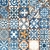 Papel de Parede 45cm x 5m Azulejo Portugues Azul - comprar online