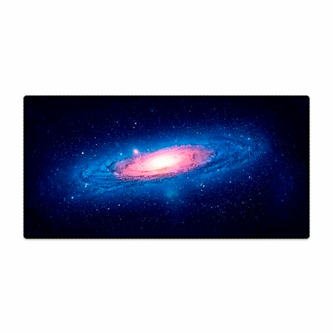 Mouse Pad Gamer Extra Grande Galaxia Antiaderente 700x350