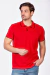 Camisa Polo Piquet c/ Bolso - Vermelho