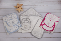 Kit Toallón, babita y babero Star - comprar online