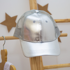 Gorra plateada - comprar online