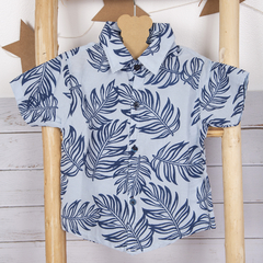 Camisa bebé Hojas Tropicales